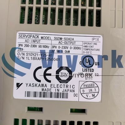 5000W AC Servo Motor Amplifier 3 Phase 230VAC 28A SGDM-50ADA-Y5