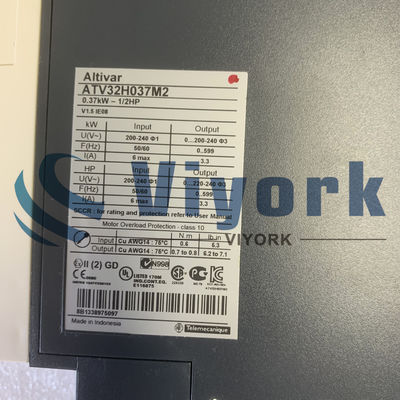 Schneider ATV32H037M2 DRIVE ALTIVAR 32 VARIABLE SPEED 0.37KW 0.5HP 200-240V NEW