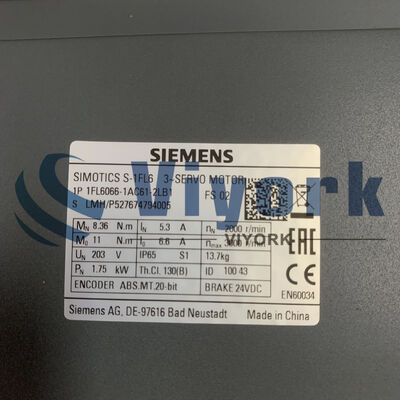 Siemens 1FL6066-1AC61-2LB1AC SERVO MOTOR NEW