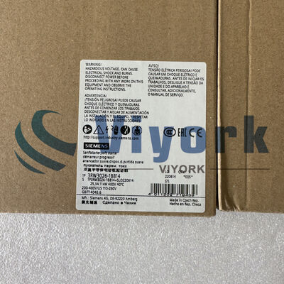 Siemens 3RW3026-1BB14 SOFTSTART 23A 5/5/15HP 120/230V SCRW NEW