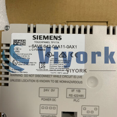 Siemens 6AV6642-0AA11-0AX1 OPERATOR INTERFACE SIMATIC TOUCH PANEL TP 177A NEW