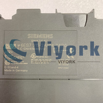 Siemens 6ES7315-2AH14-0AB0 CPU MODULE 24 VDC 256KB WORK MEMORY NEW