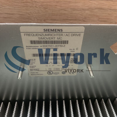 Siemens 6SE7031-2EF50-Z Z=C43+G91+K80+M20 AC DRIVE 3AC 380-480V 50/60HZ NEW