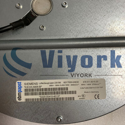 Siemens 6SY7000-0AB30 RADIAL FAN UNIT 220 T.O.CONST DESIGN F USED