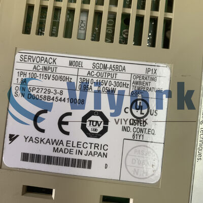 YASKAWA SGDM-A5BDA AC SERVO DRIVE 50W 100-115V 50/60HZ 1.8A NEW