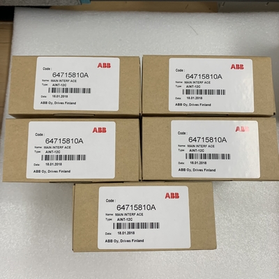 PANNEAU D'INTERFACE D'ABB AINT-12C GARANTIE INTERF PRINCIPAL LE CÆ DE 1 AN NOUVEAU