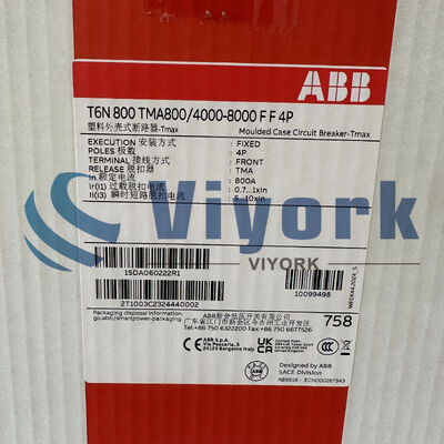 ABB 1SDA060222R1 T6N 800 TMA8004000-8000 F F 4P Nouveau